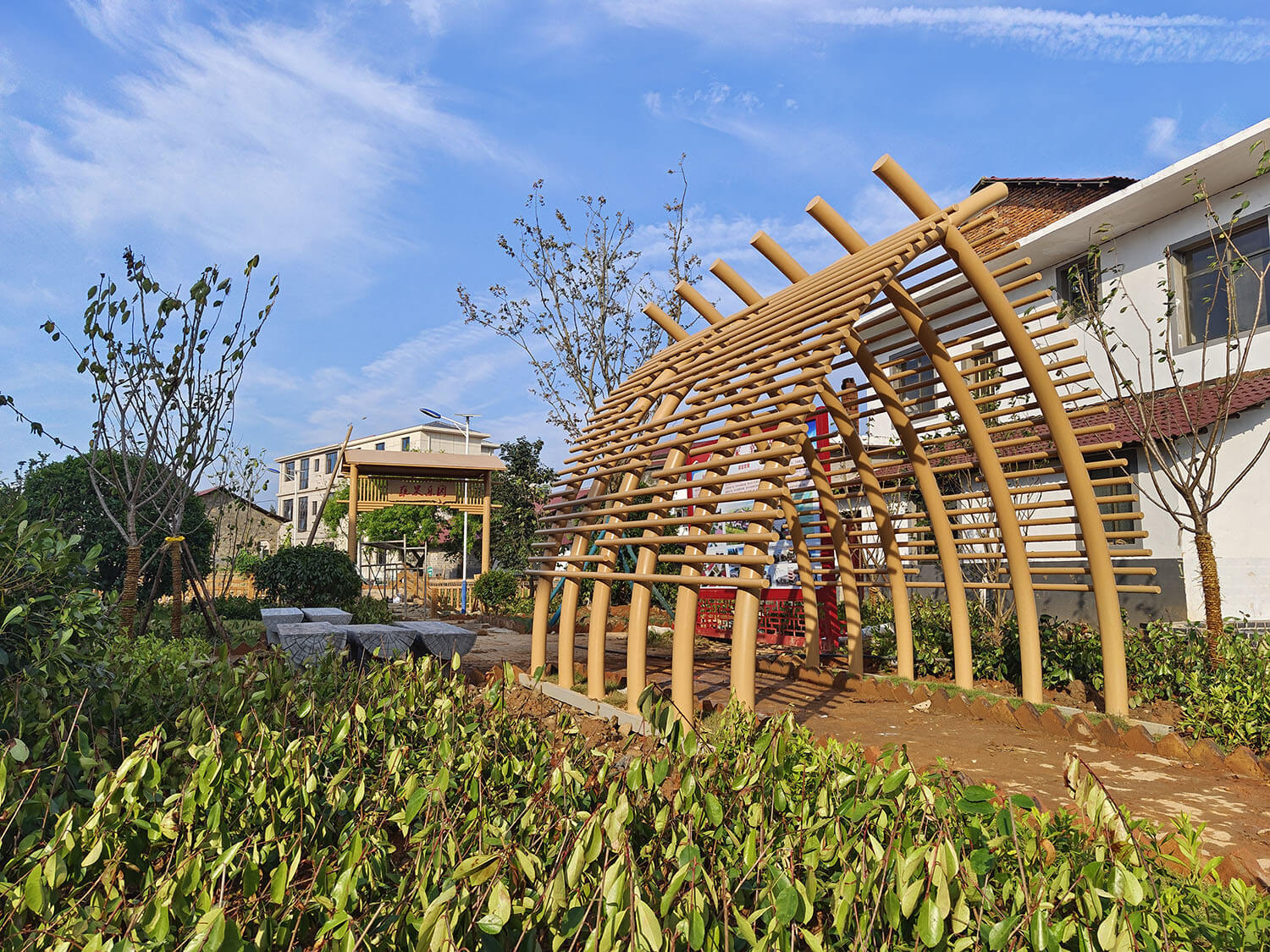 Outdoor art installation