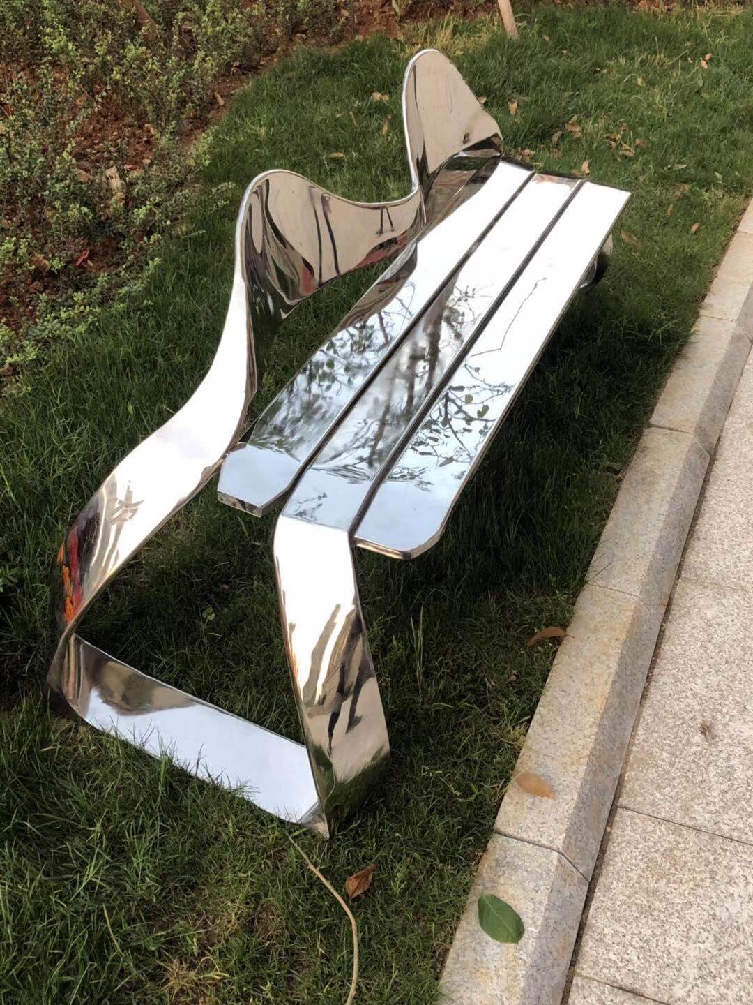 Outdoor bench installation